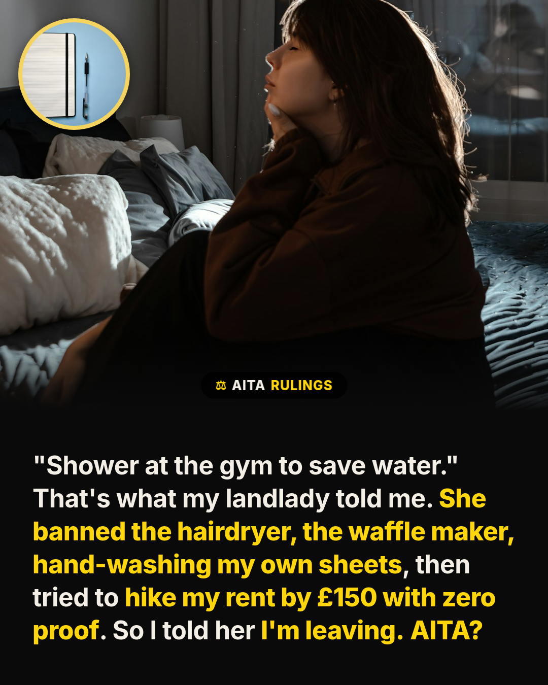 She Banned My Hairdryer Then Demanded More Rent, So I Left