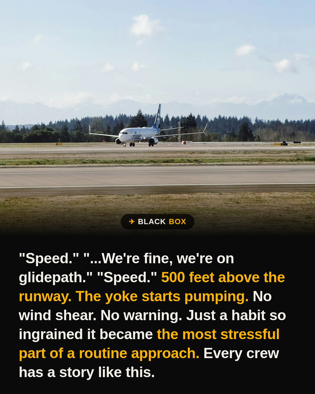 When the Cockpit Habit Becomes the Hazard Nobody Reports